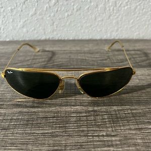 Vintage Ray Ban Aviator Sunglasses 1980's